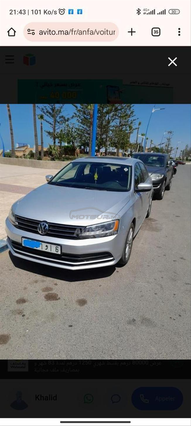Volkswagen Jetta Diesel Manuelle 2018 à Casablanca