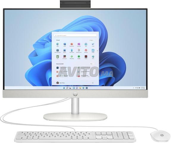 HP All-in-One 24 i3 8 جيجا 512 جيجا شاشة لمس