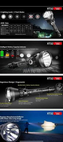 مصباح يدوي تكتيكي بعيد المدى Klarus XT32 - 2