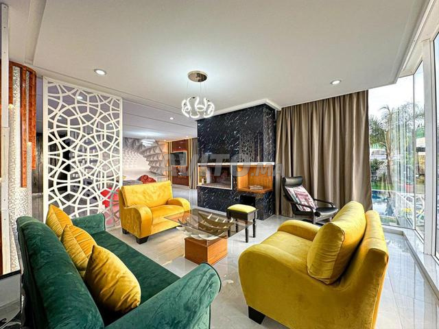 Villa meublée et luxueuse à louer à la journée à Tanger