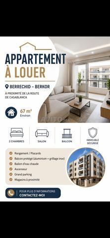 APPARTEMENT À LOUER – BERRECHID (BERKOR)