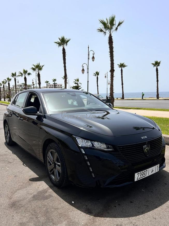 Peugeot 308 Diesel 2024 – Noir – 41 000 km  