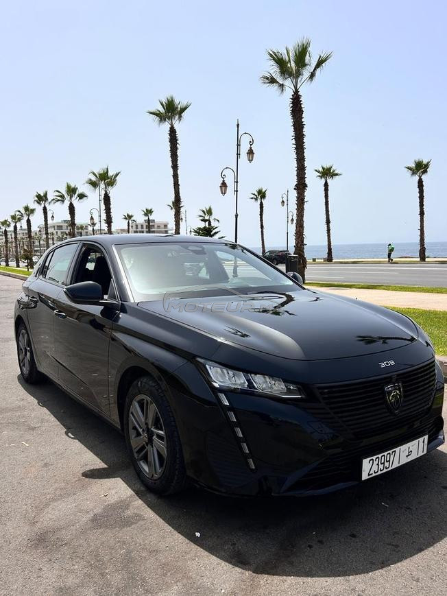 Peugeot 308 Diesel 2024 – Noir – 41 000 km  