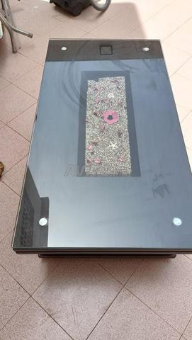 Jolie table basse de salon en bois ... Prix 1500dh - 2