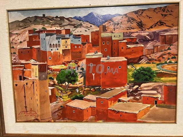 Peinture sur panneau 90/70 - 2
