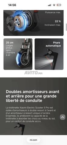 Trotinette électrique Xiaomi Pro 5 comme neuve