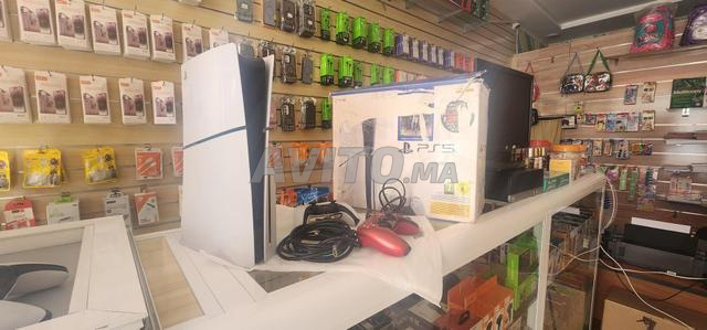 Tarfaya PS5 Slim Édition Disque avec 2 manettes