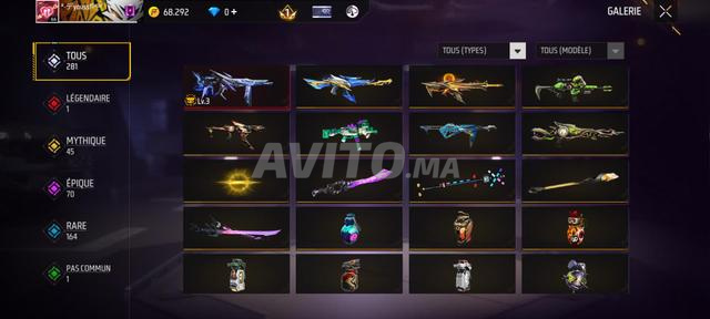 Compte Free Fire WhatsApp on discute le prix compte FF 2019 - 2