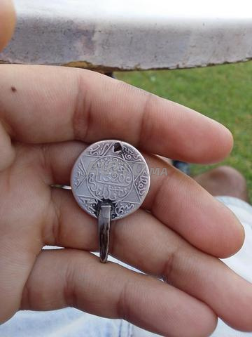 Ancienne pièce d'argent marocaine 1320 H à vendre