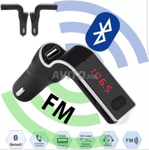 مرسل MP3 راديو بلوتوث بطاقة SD USB - 2