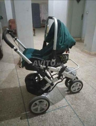 عربة أطفال كتف، يمكن تركيب كرسيها في السيارة - 2