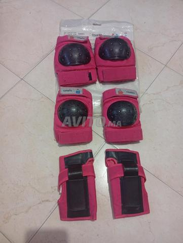 Patins en ligne enfant avec casque et protections - 2