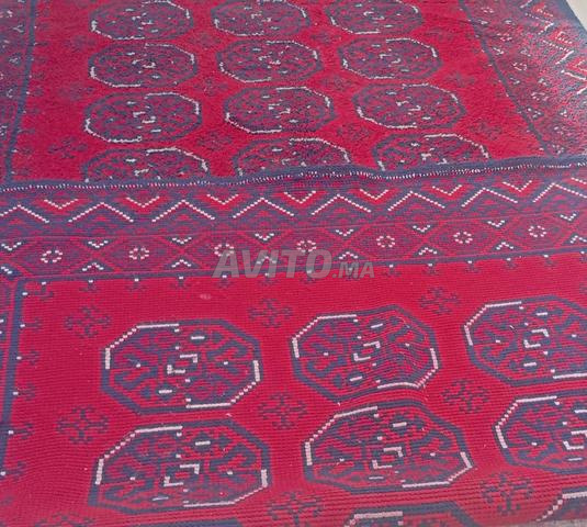 سجادة أفغانية تركمانية يدوية أصلية 3×2 متر - 2