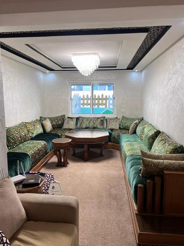 Salon neuf (vert royal / doré)