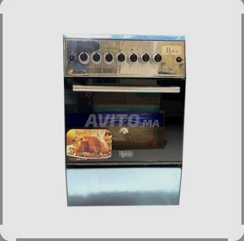 Cuisinière 4 feux gaz inox ROCH - 2