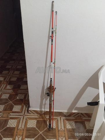 صنارة صيد 🎣 بطول 2.5 متر مع بكرة دايوا اليابانية