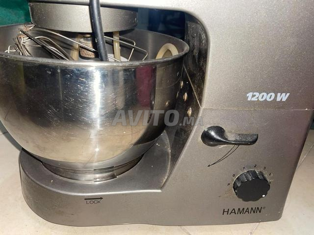 Robot pâtissier HAMANN 1200W Robot en bon état - 2