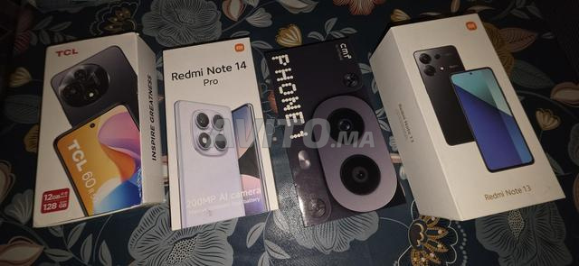 Pack 5 Smartphones Redmi, Samsung, TCL, CMF - 2