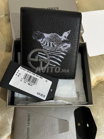 Portefeuille Armani en cuir original neuf