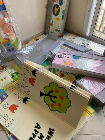 Tapis bébé éducatif 2 faces – Grand tapis de jeu - 2