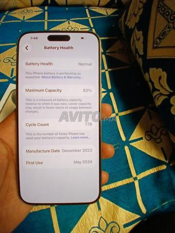 آيفون 15 برو ماكس Esim - 2