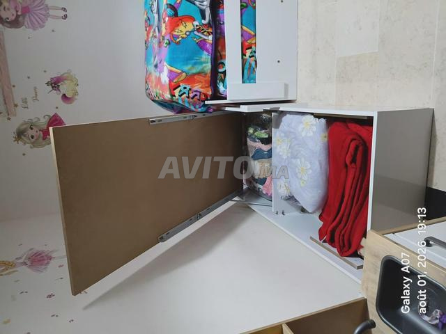Lits avec rangement et matelas - 2