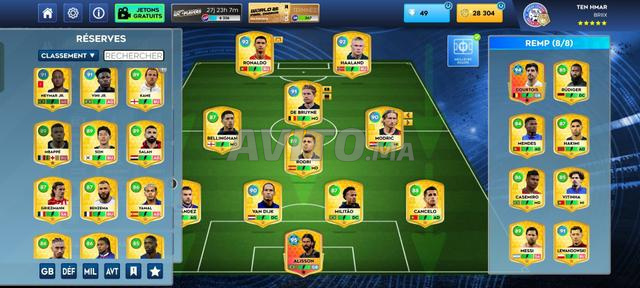 Compte Dream League légendaire à vendre. - 2