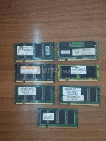 ذاكرة وصول عشوائي DDR1 للكمبيوتر المحمول (4 × 512 ميجابايت - 3 × 256 ميجابايت)