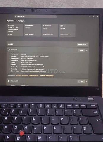 لابتوب ثينك باد T14 الجيل الأول i5 الجيل العاشر - 2