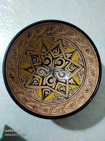 Belles pièces d'artisanat marocain en poterie - 2