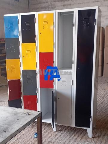 vestiaire 2 portes prix revendeur\armoire casier - 2