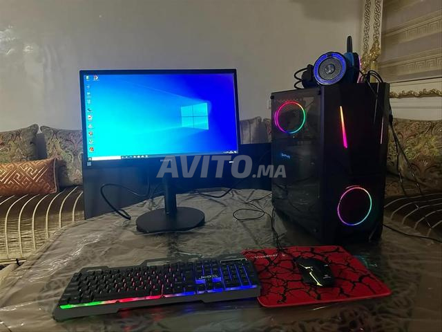 إعداد Ryzen 5 2600X 256SSD 16G RAM DDR4 GTX 1070