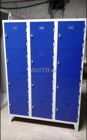 Vestiaire monobloc 9 portes\armoire casier - 2