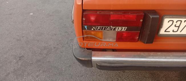 belle fiat orange avendre  annee 1974