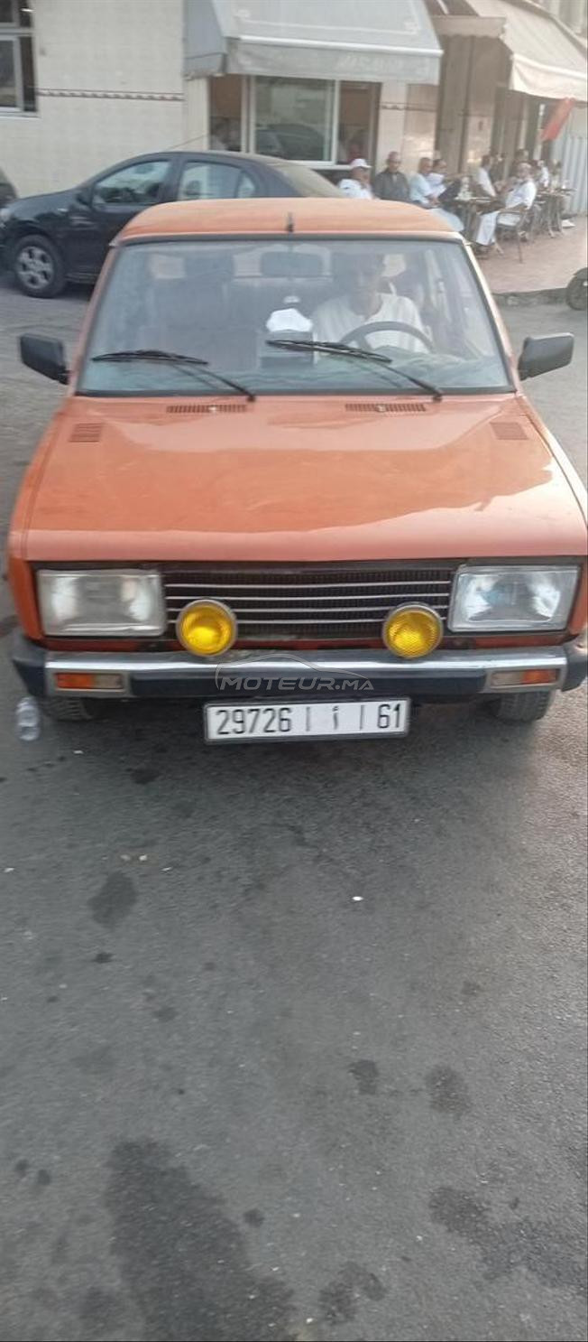 belle fiat orange avendre  annee 1974