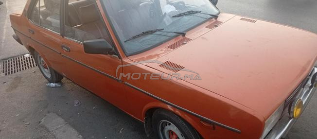 belle fiat orange avendre  annee 1974