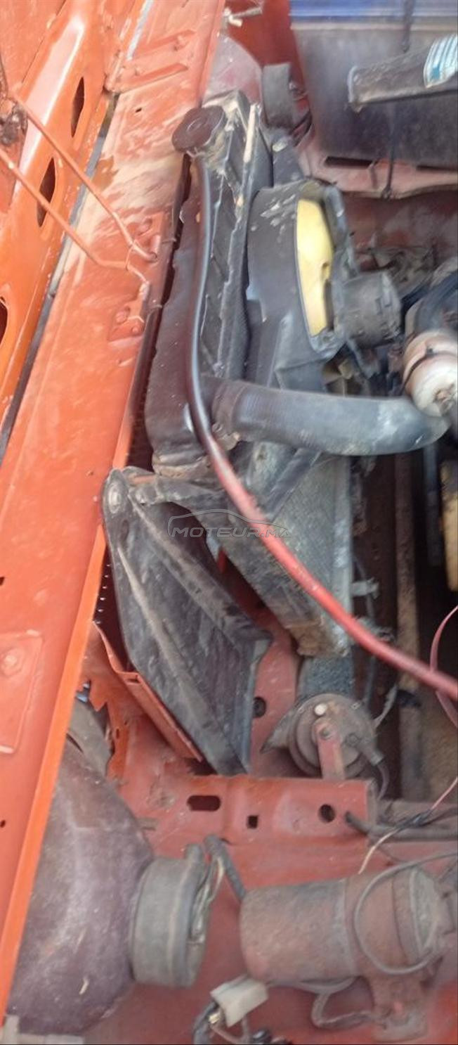 belle fiat orange avendre  annee 1974
