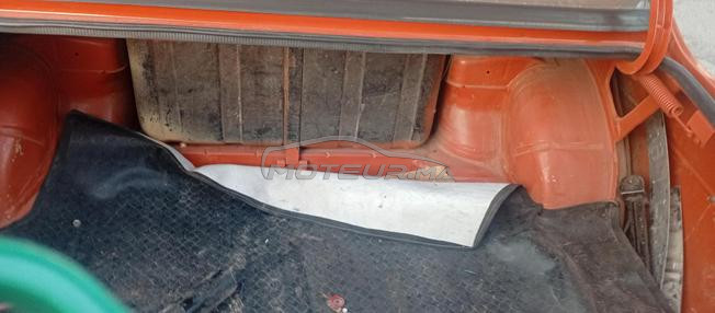 belle fiat orange avendre  annee 1974