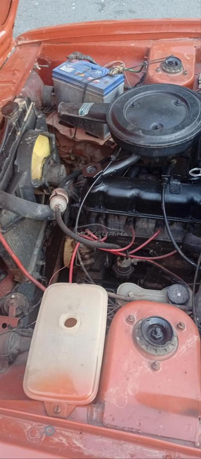 belle fiat orange avendre  annee 1974