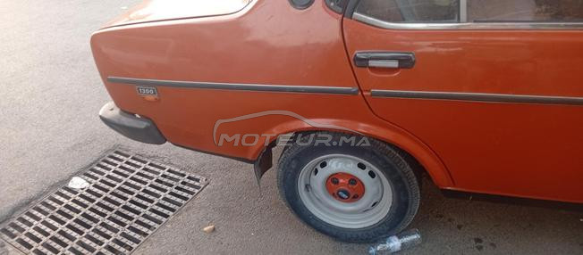 belle fiat orange avendre  annee 1974