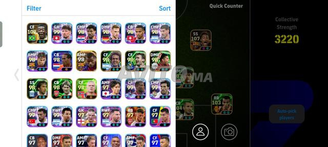 Compte eFootball à vendre - 2