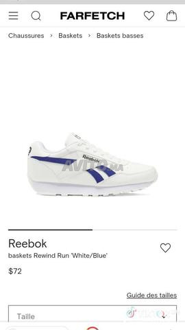 REBOOK D'ORIGINE CHALK VECTOR BLEU PURE GREY 4
