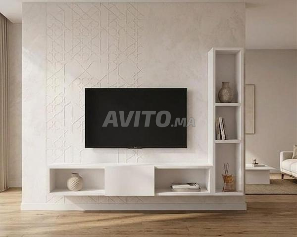 Meuble TV moderne en bois - 2