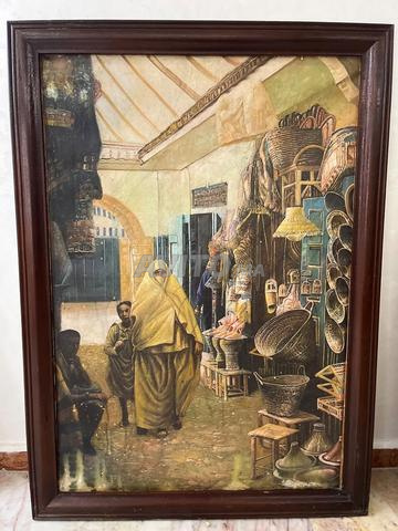 Toile décorative médina marocaine - 2