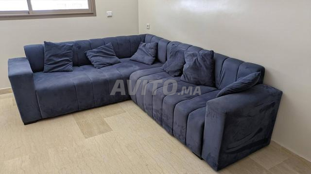 كنبة على شكل حرف L بحالة جيدة. - 2