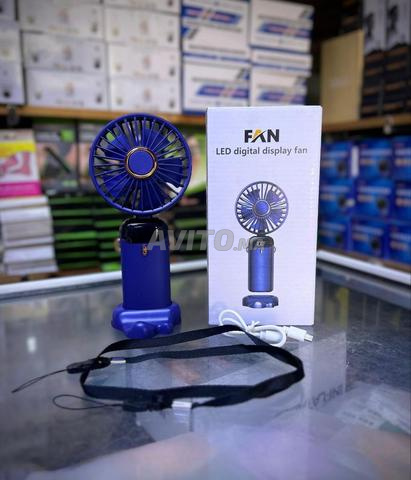 Ventilateur portable avec écran numérique LED. - 2