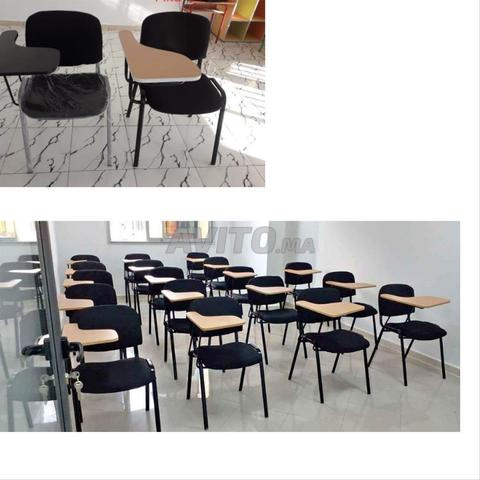 Table Scolaire Individuelle Chaise semi-métallique