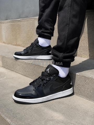 Nike Air Jordan 1 Low Noir/Blanc Original