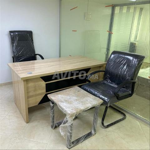 Bureau BRAWNI EN BOIS avec retour - 2