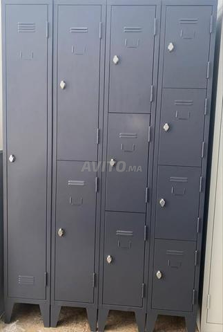 Vestiaire Métallique Professionnel 4 Portes X